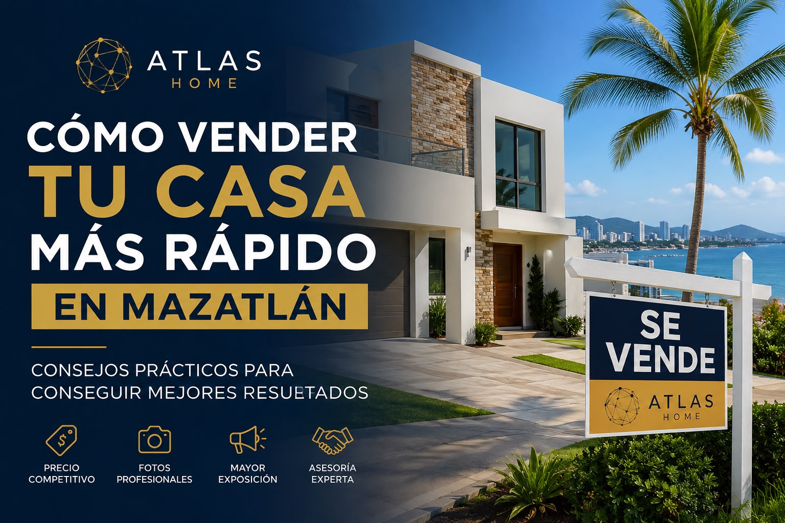 Cómo vender tu casa más rápido en Mazatlán: guía completa para lograrlo