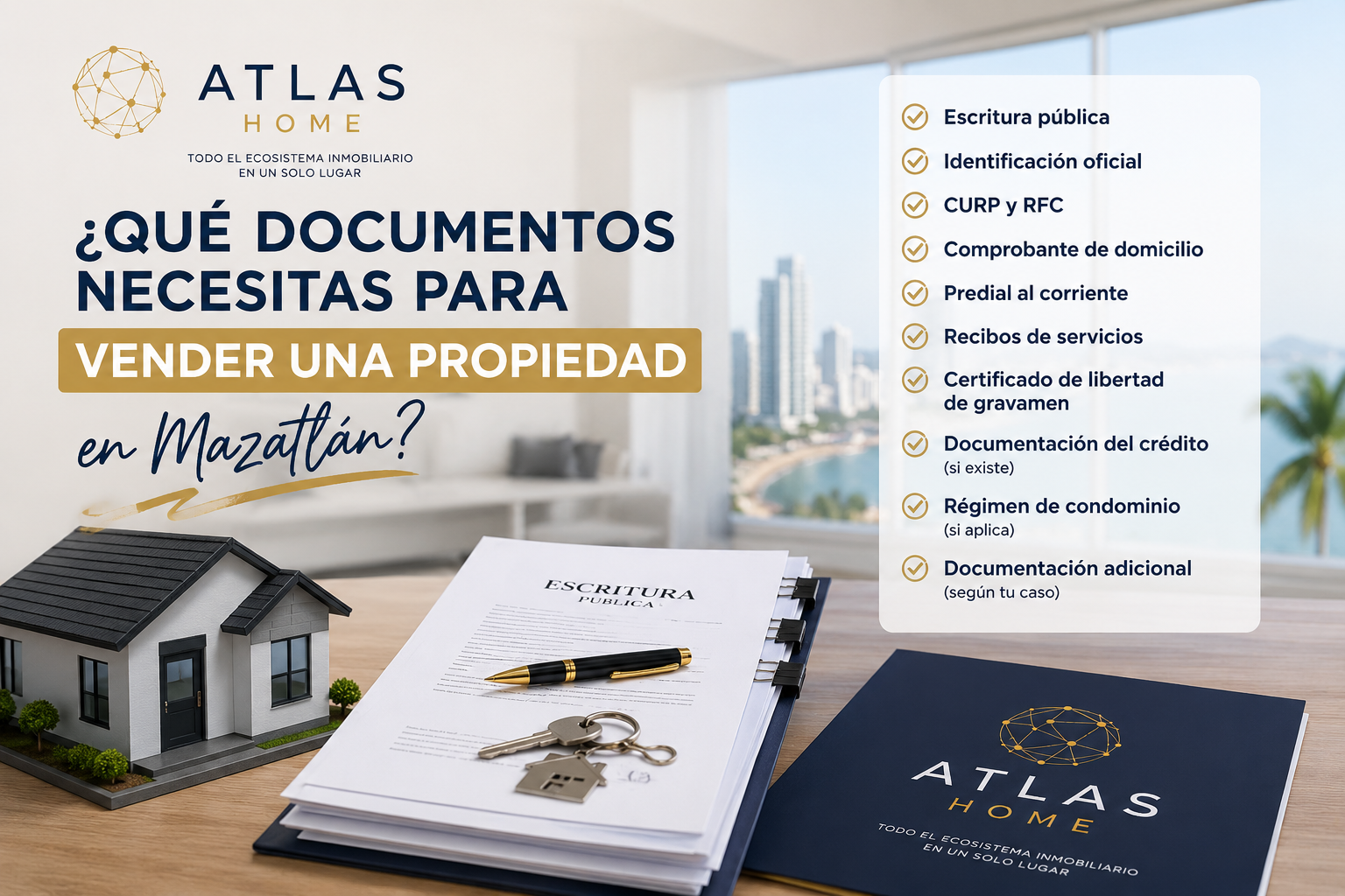 ¿Qué documentos necesitas para vender una propiedad en Mazatlán? Guía completa